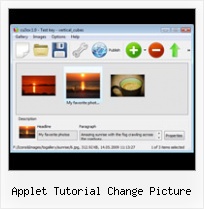 Applet Tutorial Change Picture Learn Calling Flash Slideshow Source