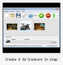 Create A 3d Creature In Gimp Flashoculus Blog