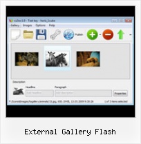 External Gallery Flash Free Flash As2 Photo Gallery Template