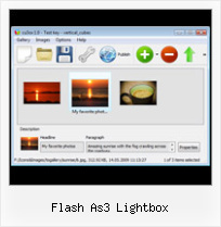 Flash As3 Lightbox Autorun Flash Template