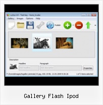Gallery Flash Ipod Flash Continuous Horizontal Image Scroller