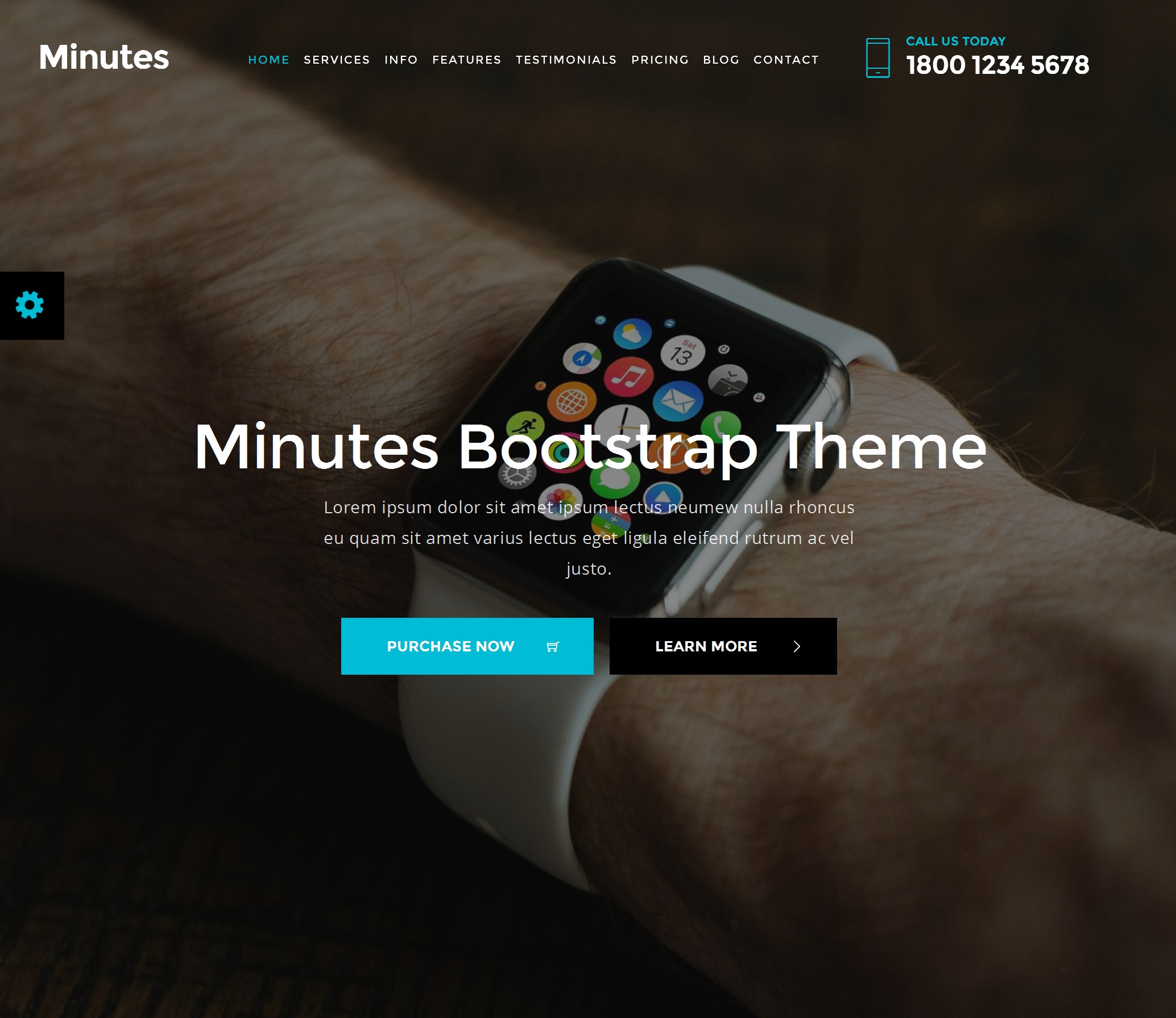 Free Bootstrap Carousel Theme