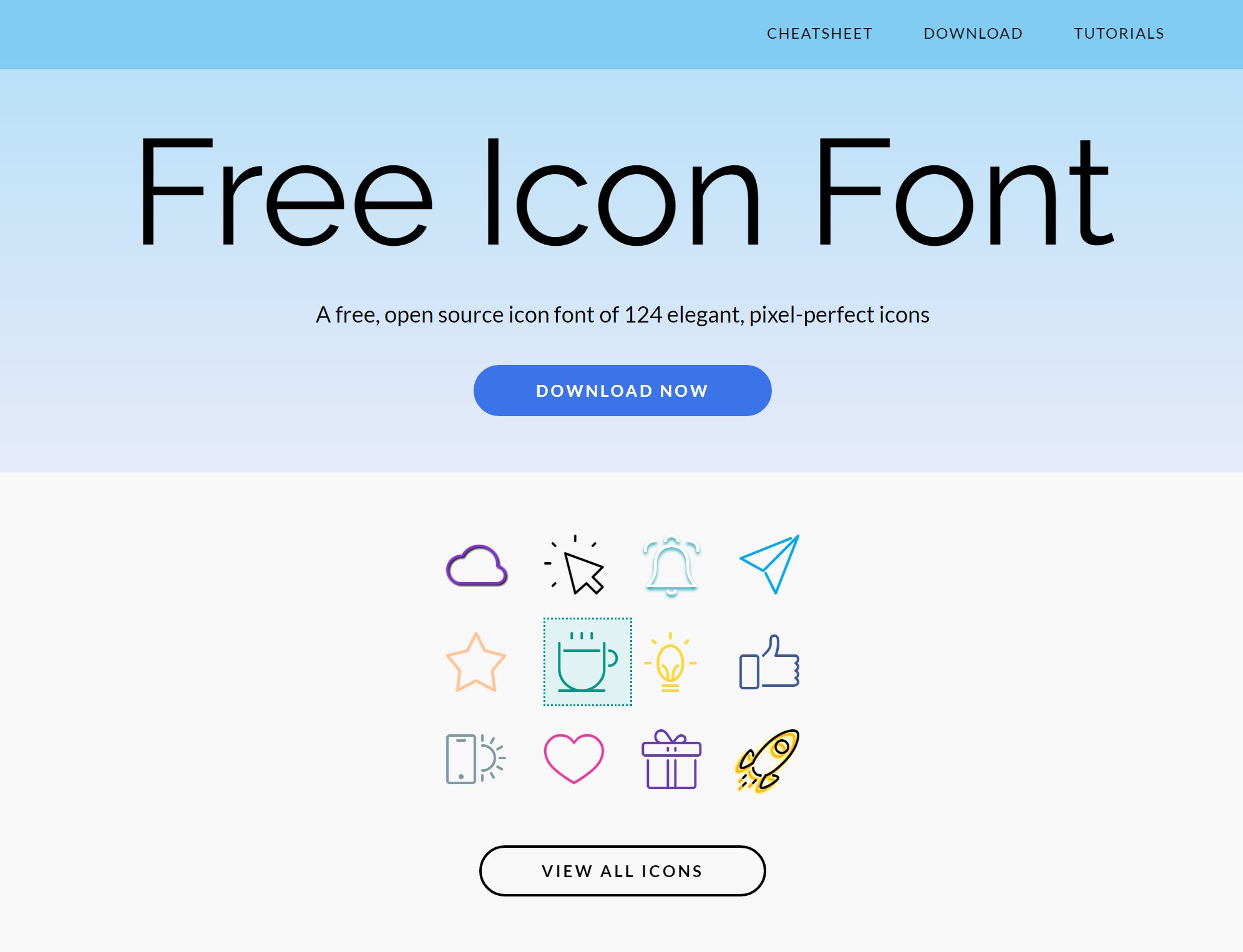  Icon Fonts