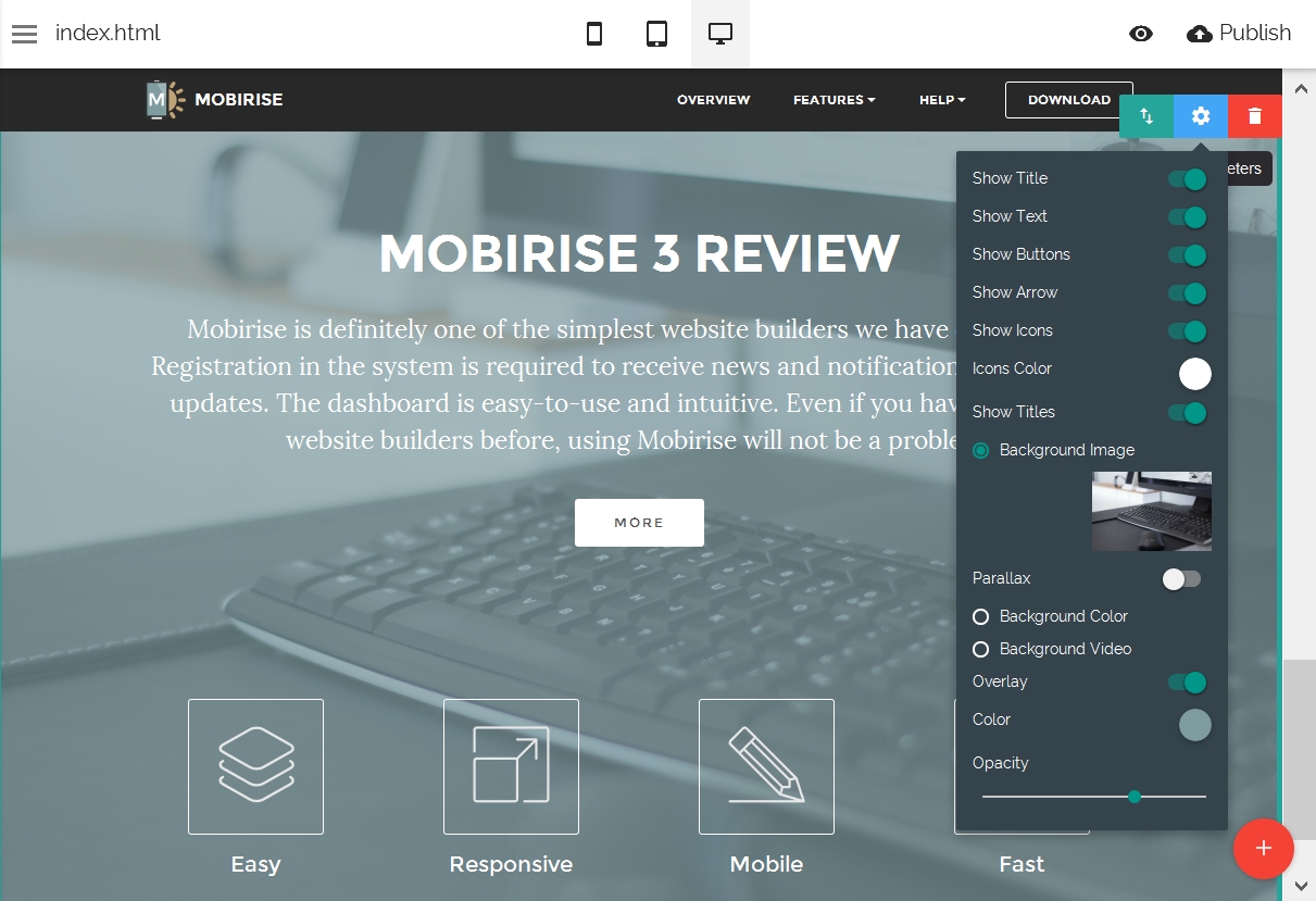 Responsive Web Themes