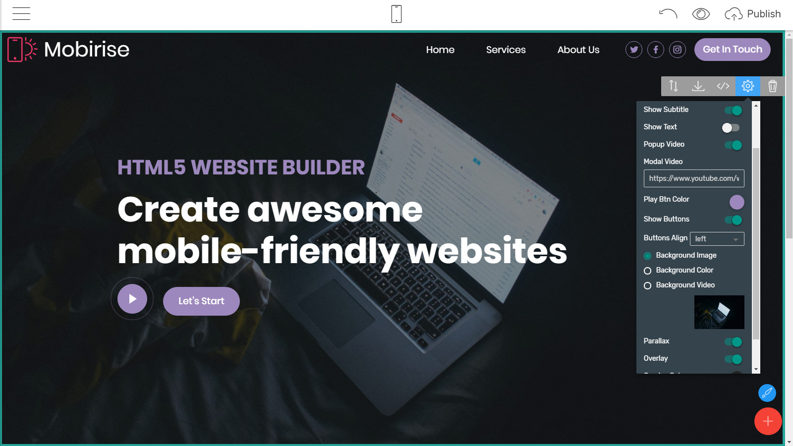 html5 page templates