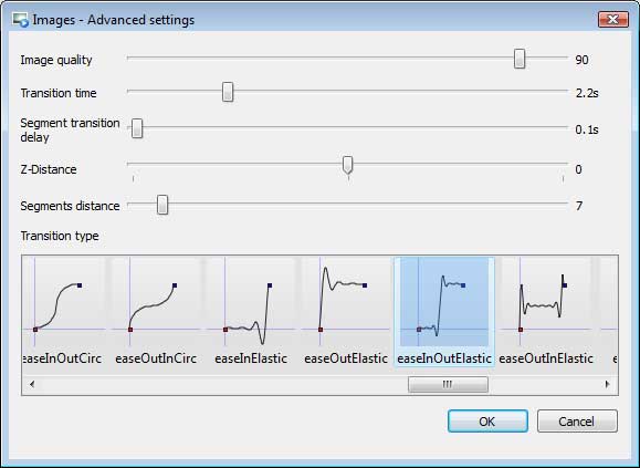 Advanced window : Flash Slideshow Controler