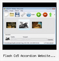 Flash Cs5 Accordion Website Tutorial Php Flash Banner Generator