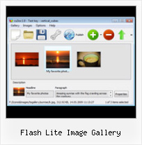 Flash Lite Image Gallery Simple Automatic Flash Slideshow