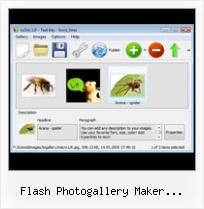 Flash Photogallery Maker Horizontal Basic Number Xml Flash Slider