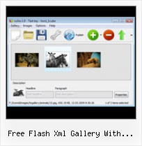 Free Flash Xml Gallery With Caption Javascript Flash Card Carousel