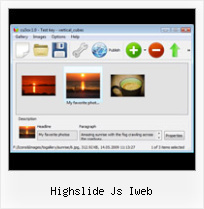 Highslide Js Iweb Flash Xml Slideshow Fading Free