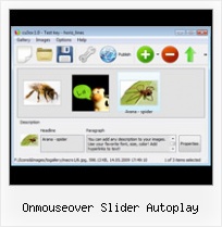 Onmouseover Slider Autoplay Gallery Dynamic Flash
